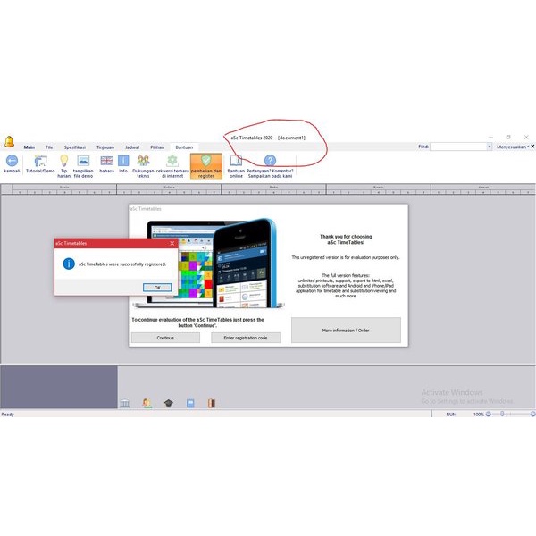 Jual Software asc timetables jadwal pelajaran sekolah Versi PROMO PROMO ...