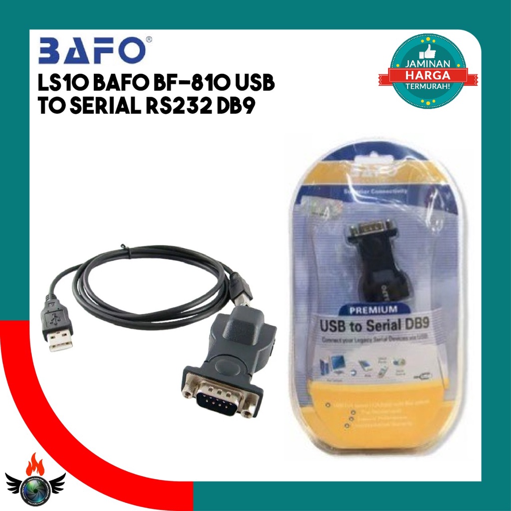 Jual LS10 Bafo BF810 USB to Serial RS232 DB9 Shopee Indonesia
