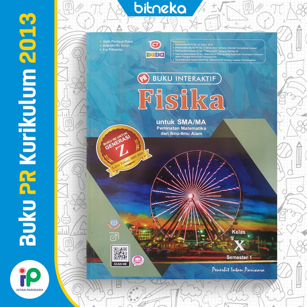 Jual Buku Pr Interaktif Fisika Smama Kelas 10 Semester 1 Intan Pariwara Shopee Indonesia 8505