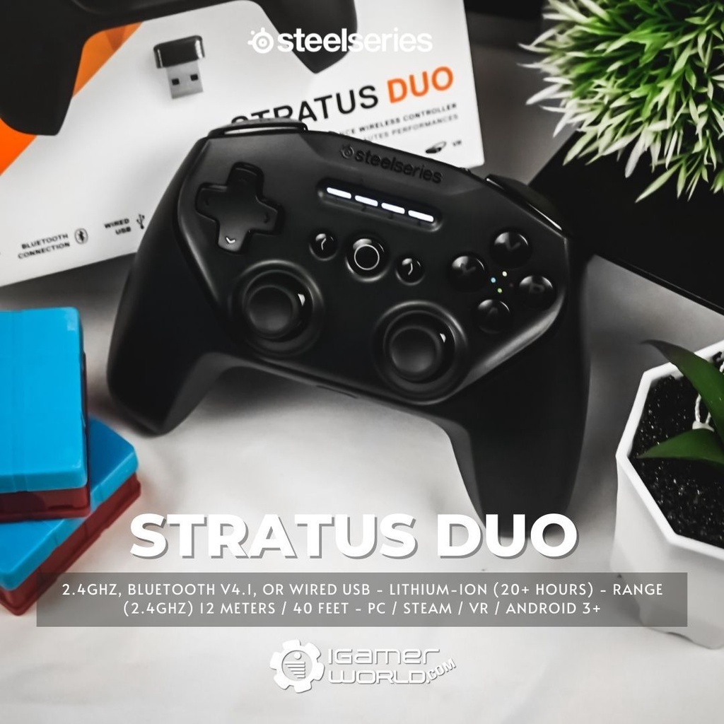 Jual Steelseries Stratus Duo Wireless Gaming Controller For Windows ...