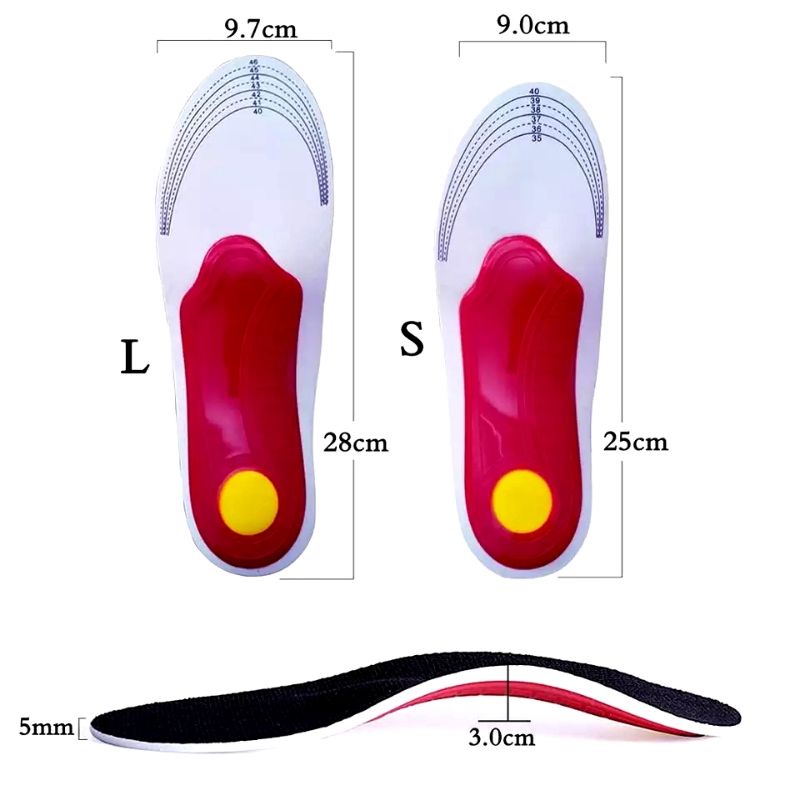 Jual ARCH SUPPORT INSOLES FOR FLAT FEET SOL SEPATU INSOL INSOLE