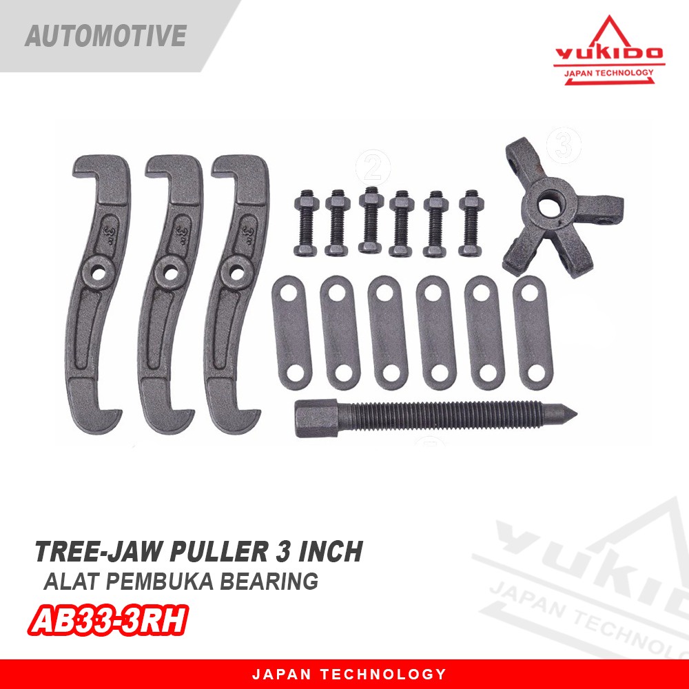 Jual Treaker Kaki 3 Multifungsi 3 inch / Three Jaws Puller | Shopee ...