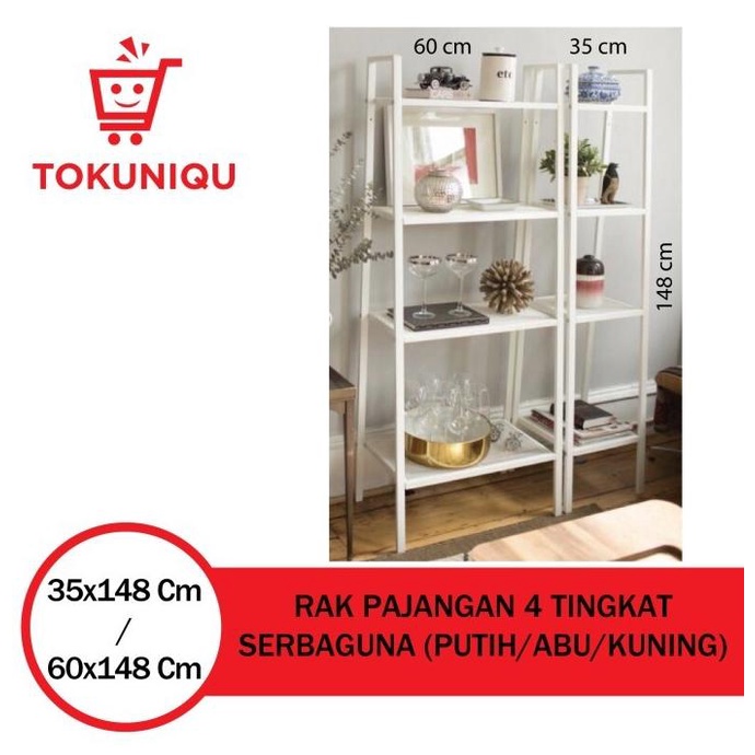 Jual Rak Besi Serbaguna Rak Pajangan Foto Dekorasi Tanaman Rak Buku 4 ...