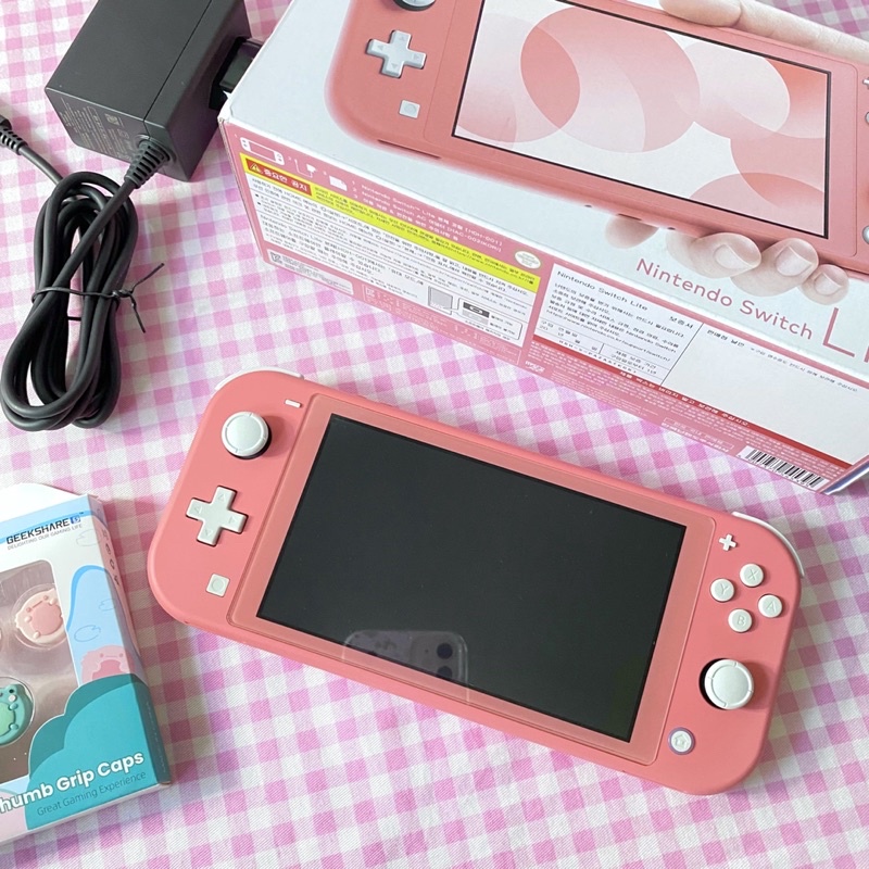 Jual Nintendo Switch Lite - Coral (Second/Preloved) | Shopee Indonesia