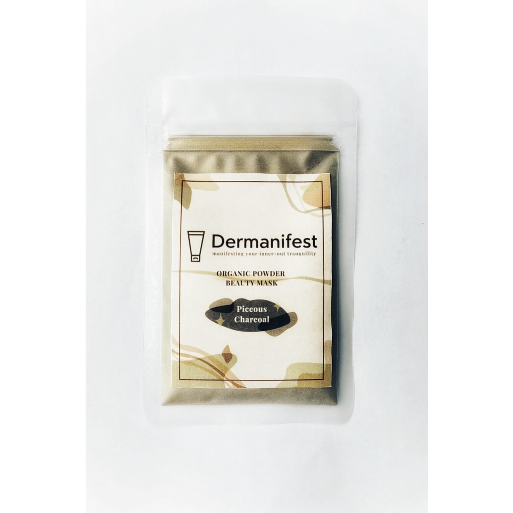 Jual Piceous Charcoal - Dermanifest Classic Powder Beauty Mask (20g ...