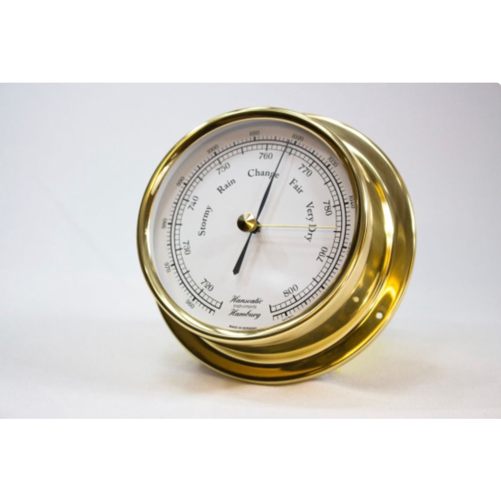 Jual BAROMETER ANEROID MARINE USE IMPA 370246 HANSEATIC ANEROID KAPAL 4,65" MADE IN GERMANY