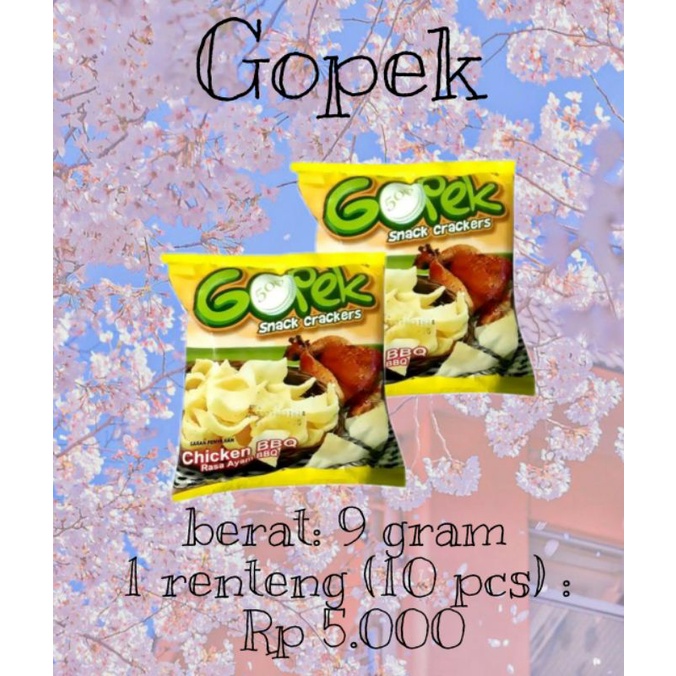 Jual Snack Gopek 1 renteng (10 pcs) | Shopee Indonesia