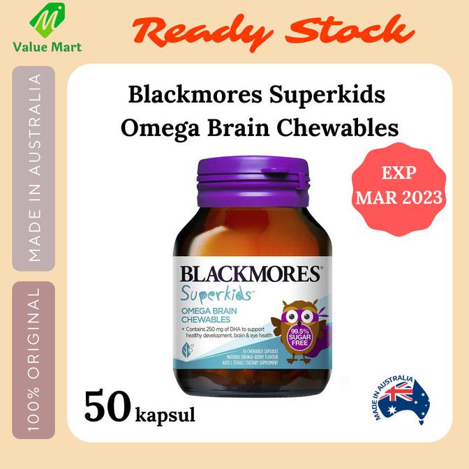 Blackmores superkids omega discount brain 50 chewables