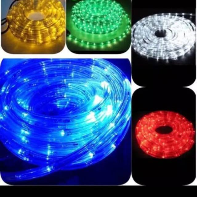Jual Led Strip Lampu Selang Bulat Led Paket 10Meter + controller ...