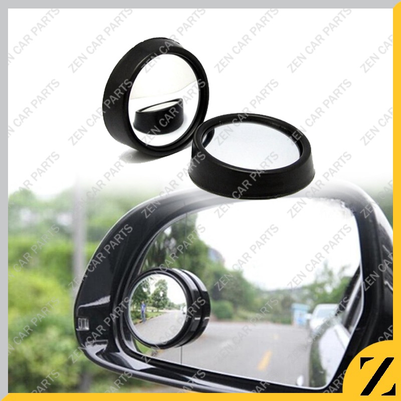 Jual KACA BLIND SPOT CERMIN SPION MINI CEMBUNG TAMBAHAN SPION WIDE