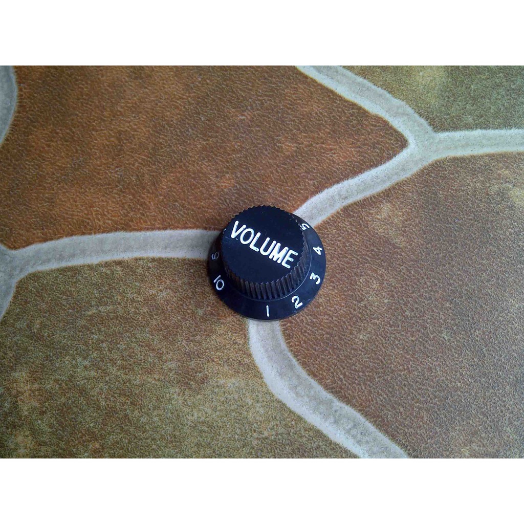 Jual Black Knob Volume Control Potensio Knop Gitar Hitam Fo Ibanez