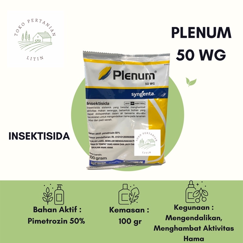 Jual Plenum Wg Gr Insektisida Mengendalikan Hama Wereng Shopee Indonesia