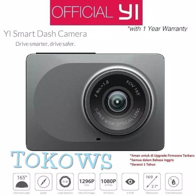 Jual Xiaomi Yi Smart Dash Cam Kamera Mobil Internasional Version Grs ...