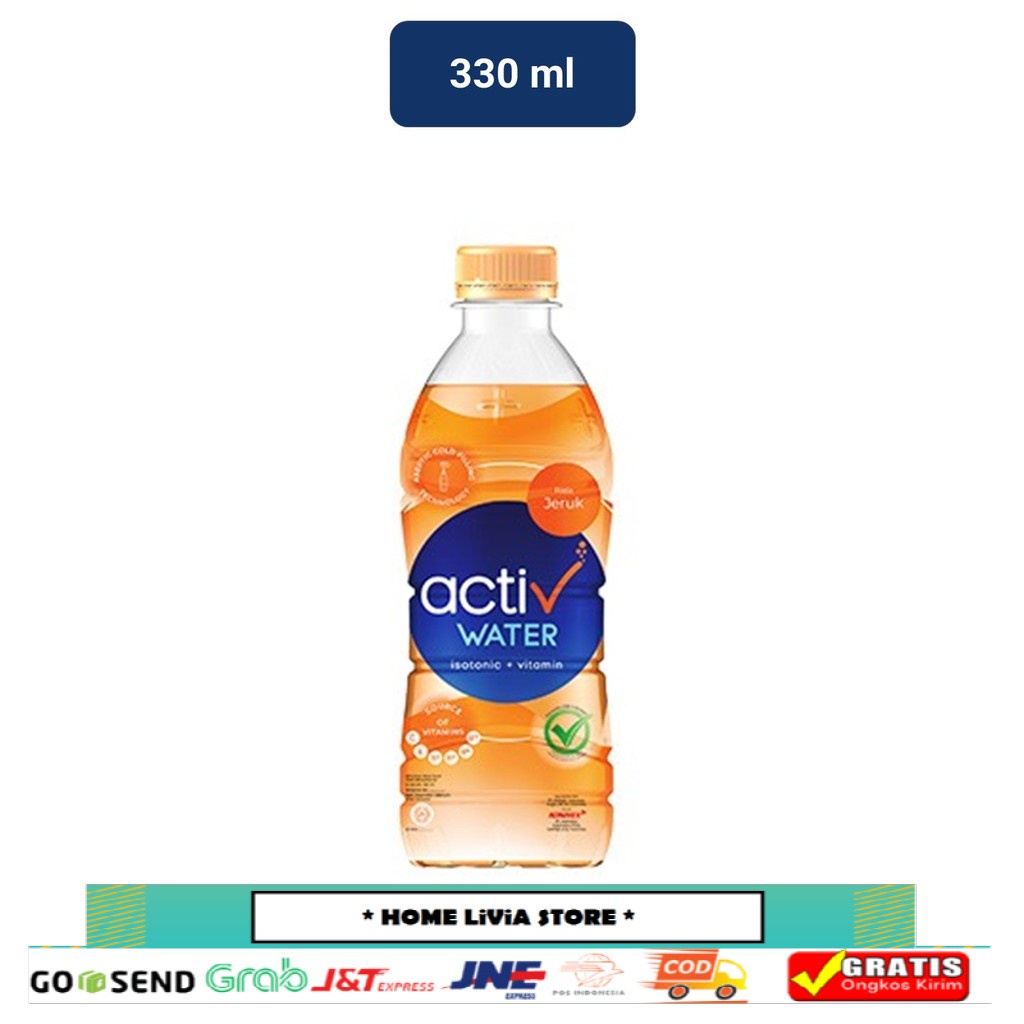 Jual Activ Water Minuman Isotonik Orange 330 mL | Shopee Indonesia