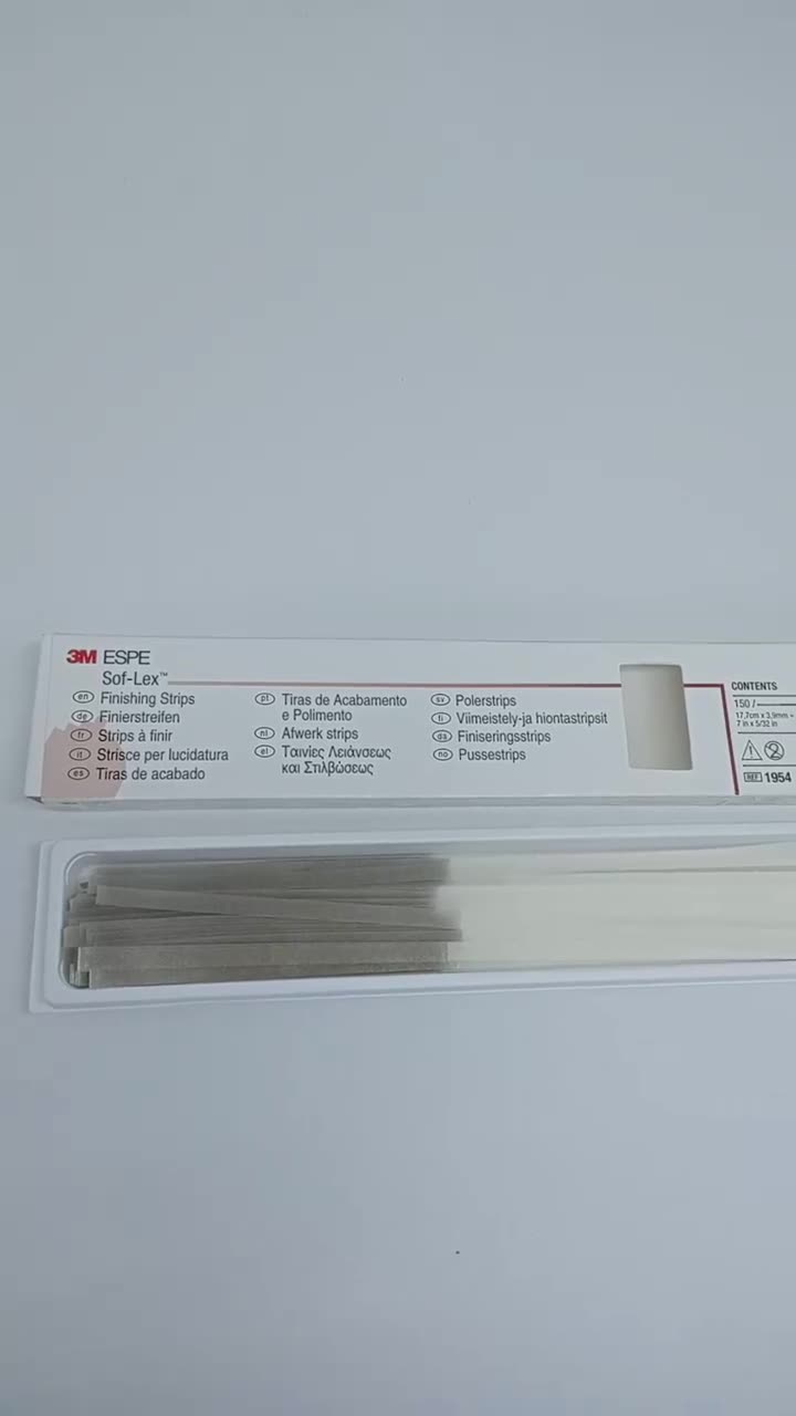 Jual Soflex Finishing Strips Isi 150 Polishing Strip Sela Gigi Veneer 1 ...