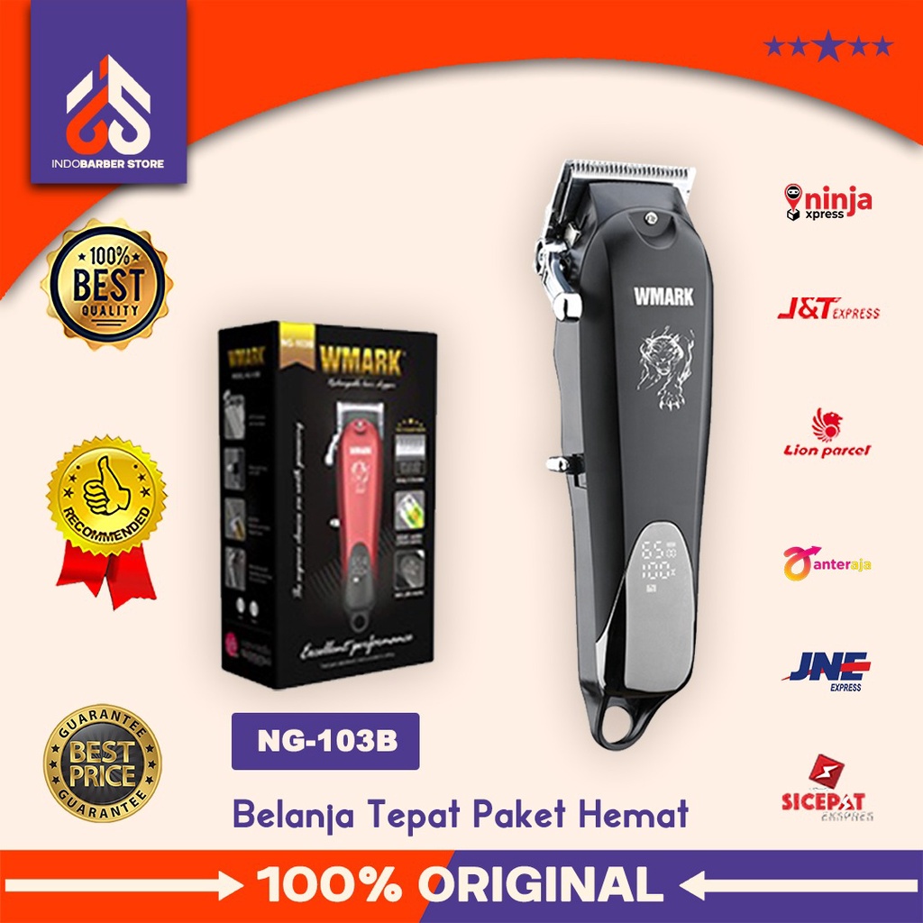 WMARK NG-103B USB充電式バリカン