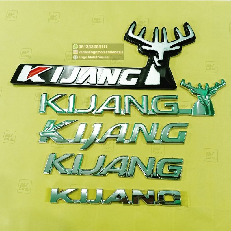 Jual Emblem Logo Seri Kijang Ukuran Original Toyota Kijang Krista Innova Reborn Kapsul Kotak