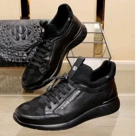 sepatu lv sneaker mirror quality lou is vuitton shoes