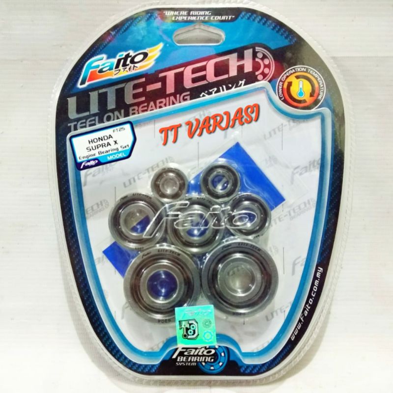 Jual Laher Mesin Set Racing FAITO LITE-TECH Supra X | Shopee Indonesia