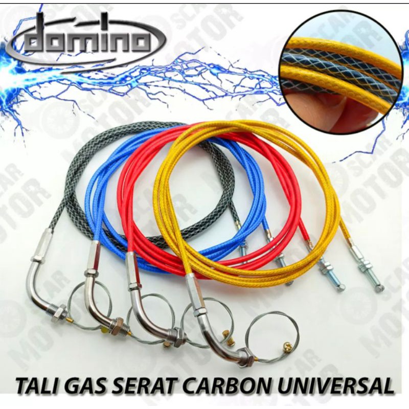 Jual kabel gas atau tali gas spontan 190cm universal all motor | Shopee ...