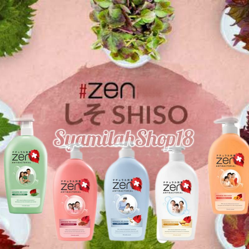 Jual ZEN SABUN CAIR KEMASAN PUMP 480 ML | Shopee Indonesia
