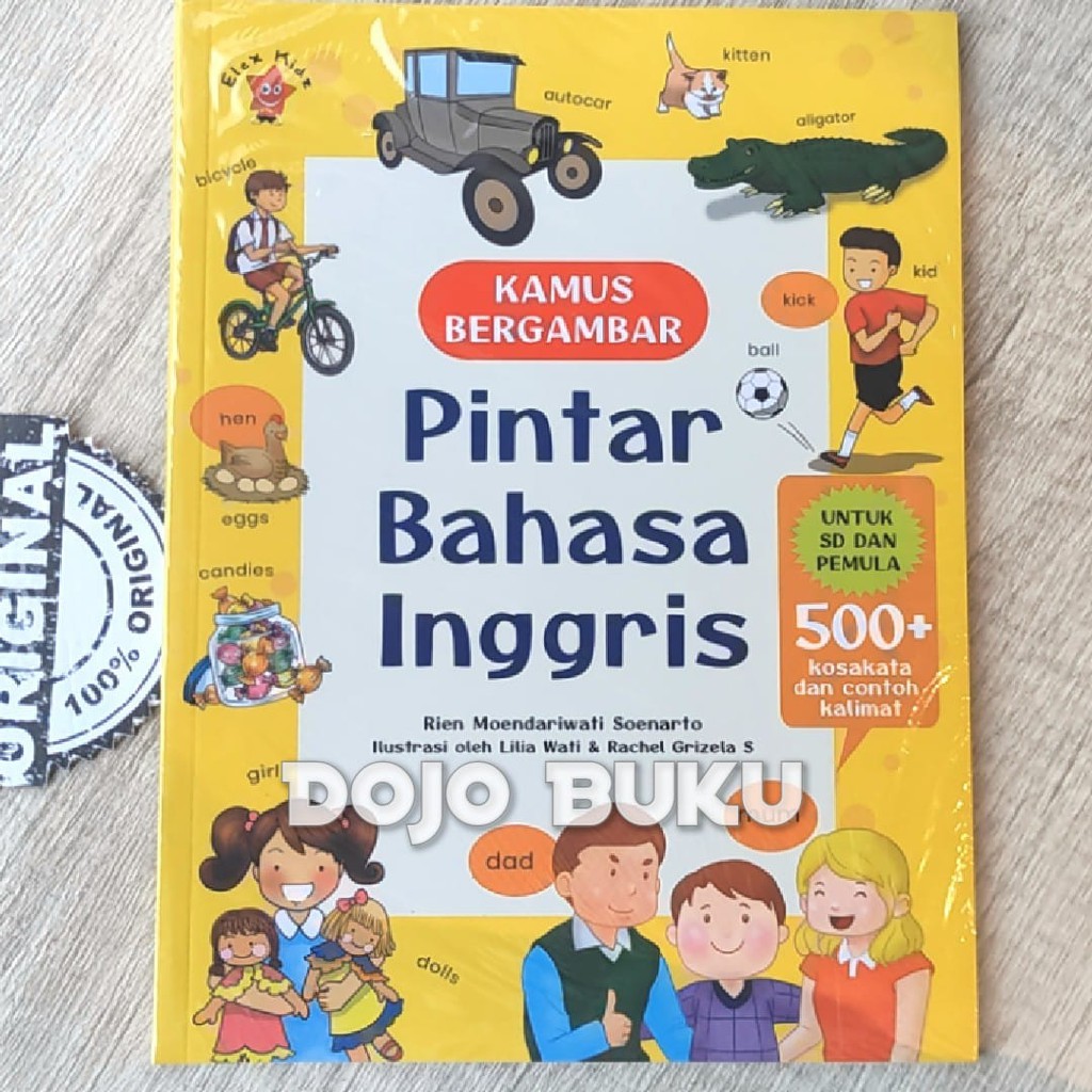 Jual Kamus Bergambar Pintar Bahasa Inggris By Rien Moendariwati ...