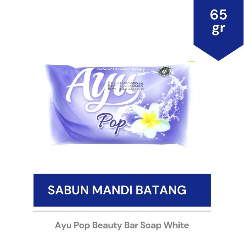 Jual Ayu Pop 65gr Sabun Mandi Batang Beauty Bar Shoap White Shopee