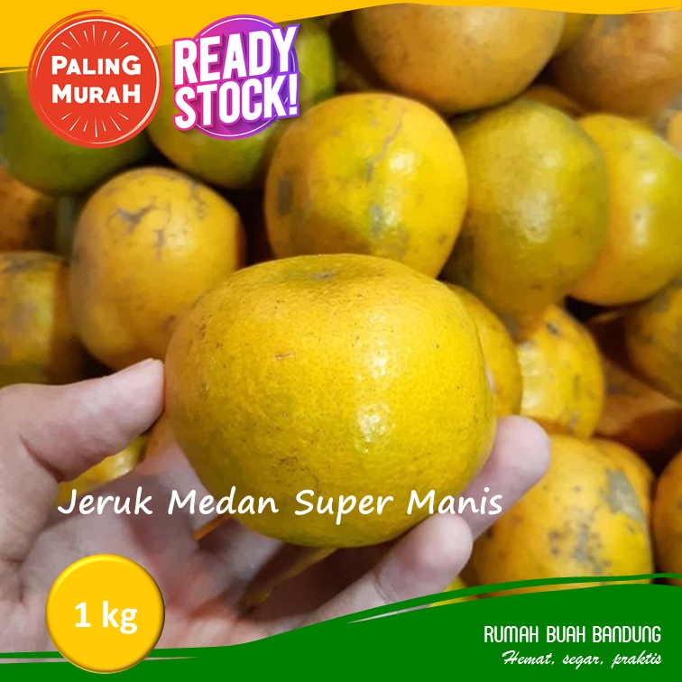 Jual Jeruk Medan Super Manis 500 Gram Shopee Indonesia