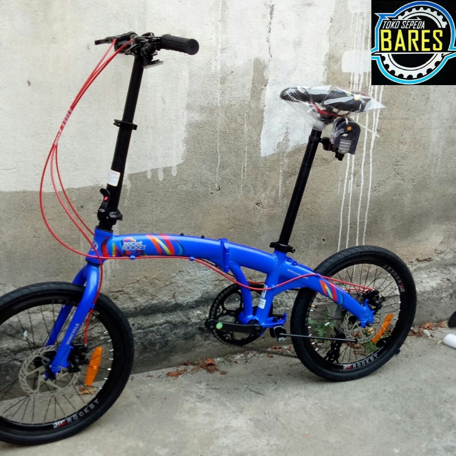 Jual Sepeda Lipat / Folding 20 Wimcycle Pocket Rocket Aegyo Korean ...