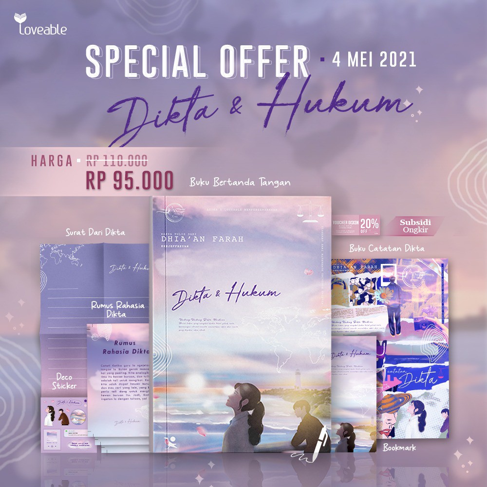 Jual Novel Dikta Dan Hukum Dhia An Farah Shopee Indonesia