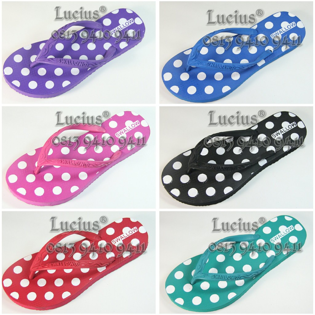 Sandal polkadot discount