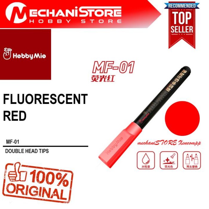 Jual HOBBY MIO FLUORESCENT RED - ALTERNATIF DSPIAE GUNDAM MARKER ...