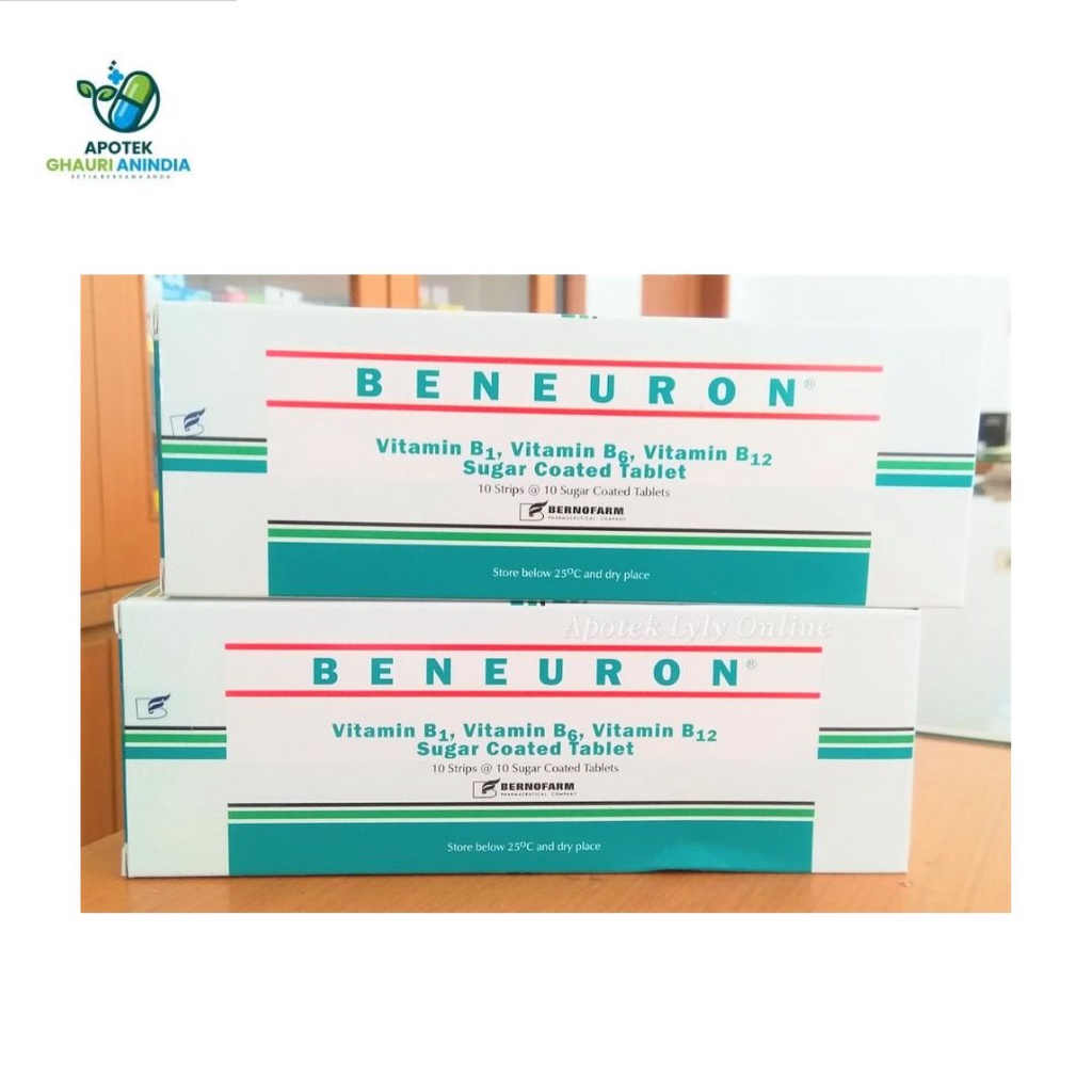 Jual Beneuron Tablet 1 Strip Isi 10 Tablet Multivitamin | Shopee Indonesia