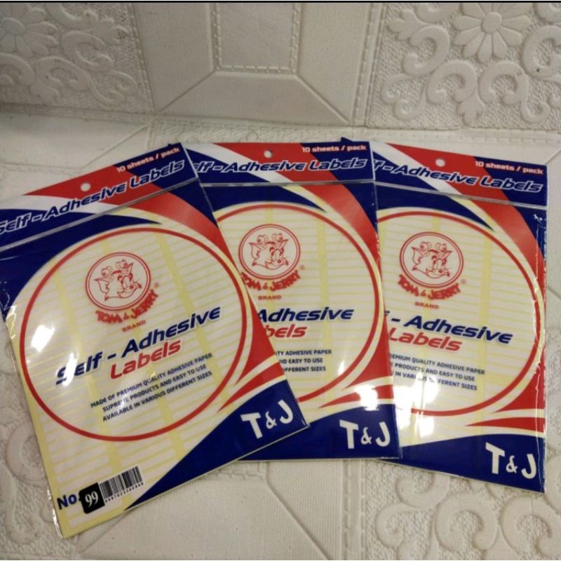 Jual STIKER LABEL TOM AND JERRY NO.99 | Shopee Indonesia