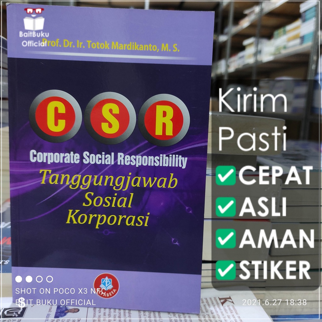 Jual CSR Tanggung Jawab Sosial Korporasi | Shopee Indonesia