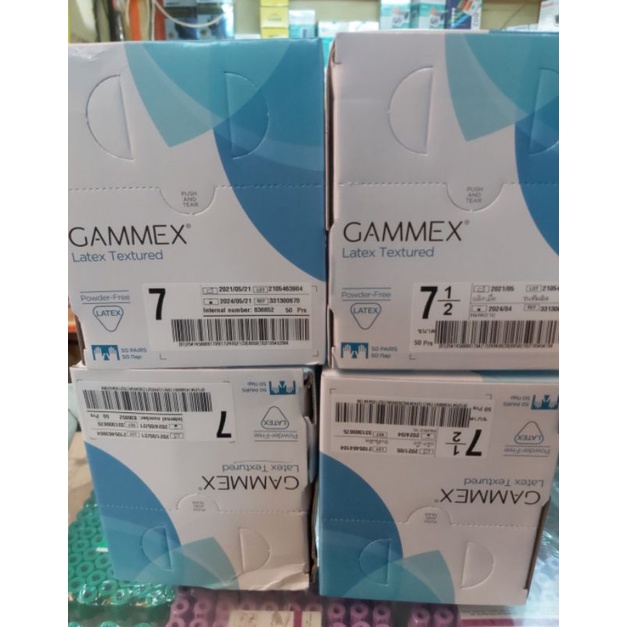 Jual Gammex sarung tangan steril ansell gamex latex textured powder