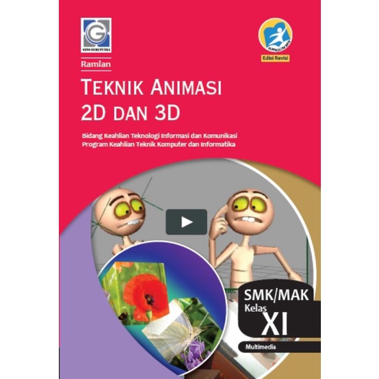 Jual Buku Teknik Animasi 2D Dan 3D Kelas XI | Shopee Indonesia