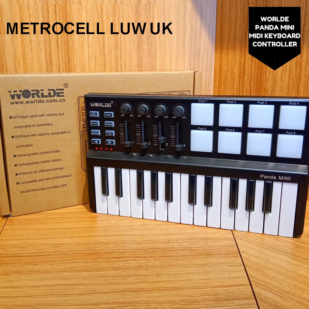 Jual Keyboard Midi Worlde Panda | Metrocell Luwuk | Shopee Indonesia