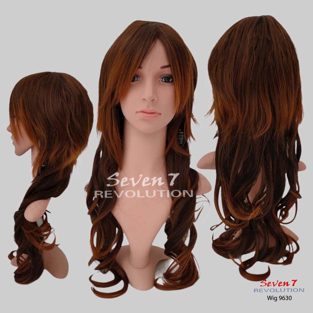Jual Wig/ Rambut Palsu Segi Layer Panjang Pendek Wave Natural (9630 ...