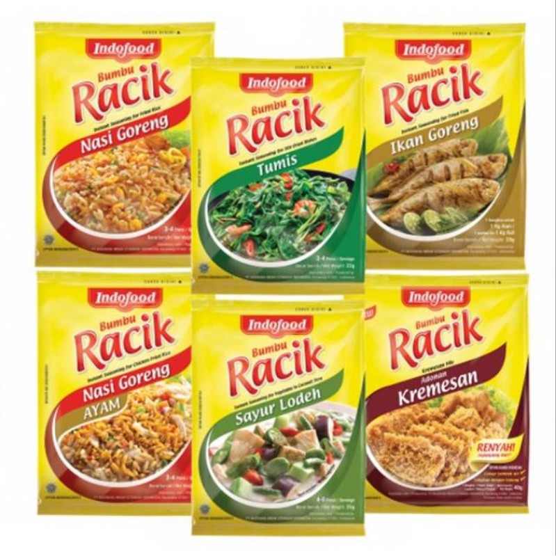 Jual Bumbu Racik Indofood Aneka Varian Kemasan (1 pcs) | Shopee Indonesia