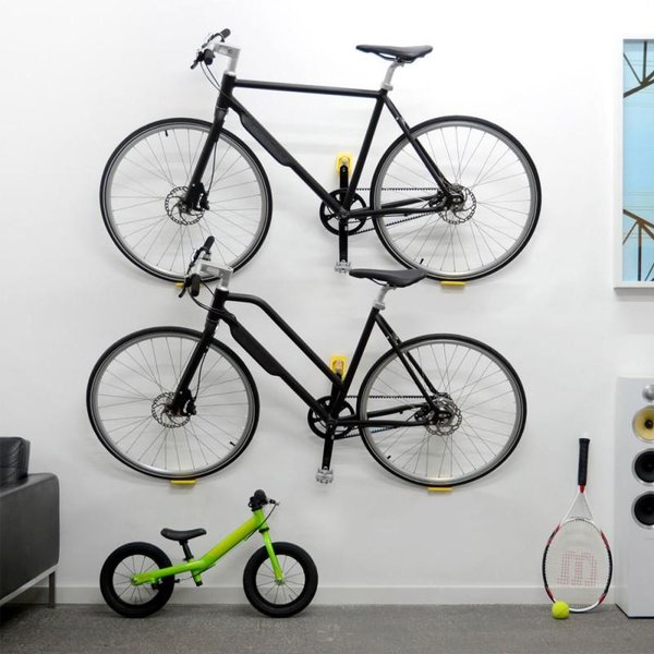 Jual Cycloc Hero Bike Wall Rack - Yellow | Shopee Indonesia