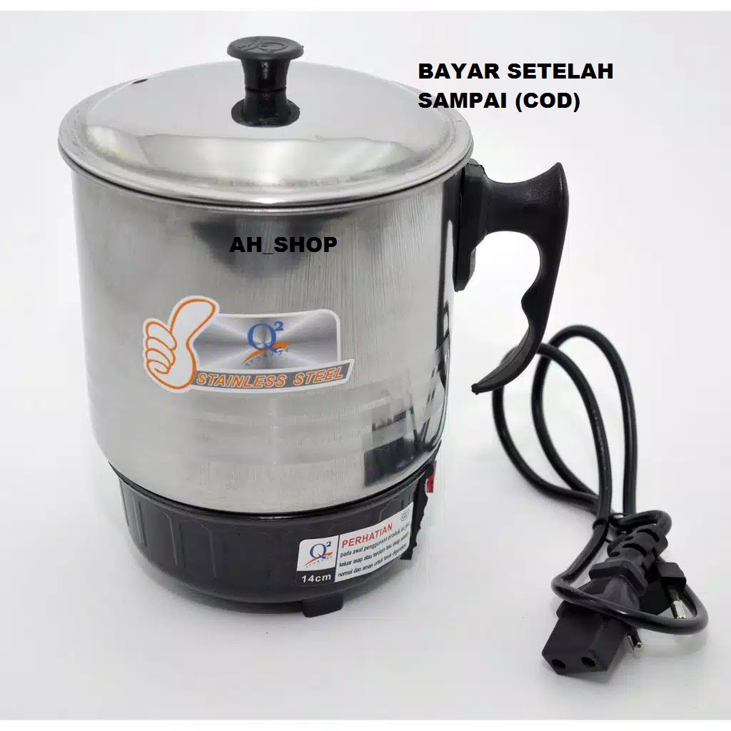 Jual Electric Heating Cup Q2 14cm / Teko Listrik / Mug Elektrik