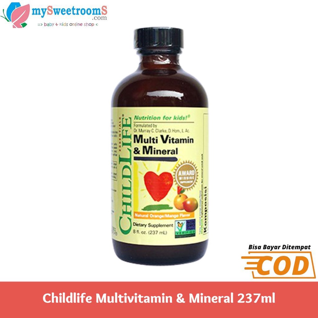 Jual Childlife Multivitamin & Mineral 237ml Shopee Indonesia