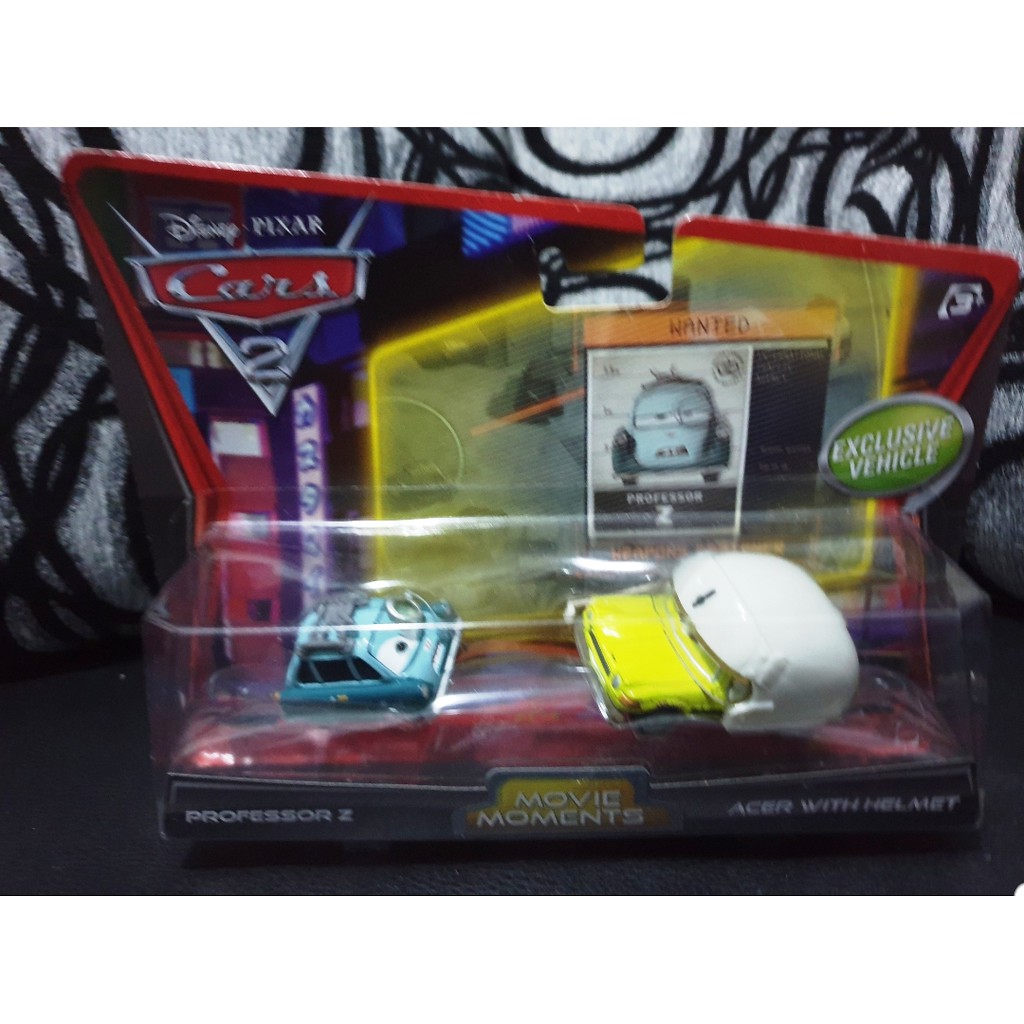Jual Disney Cars Pixar Professor Z & Acer With Helmet | Shopee Indonesia