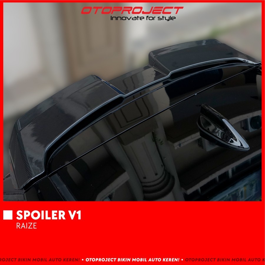 Jual Rear Spoiler / Sayap Belakang Raize V1 Otoproject | Shopee Indonesia