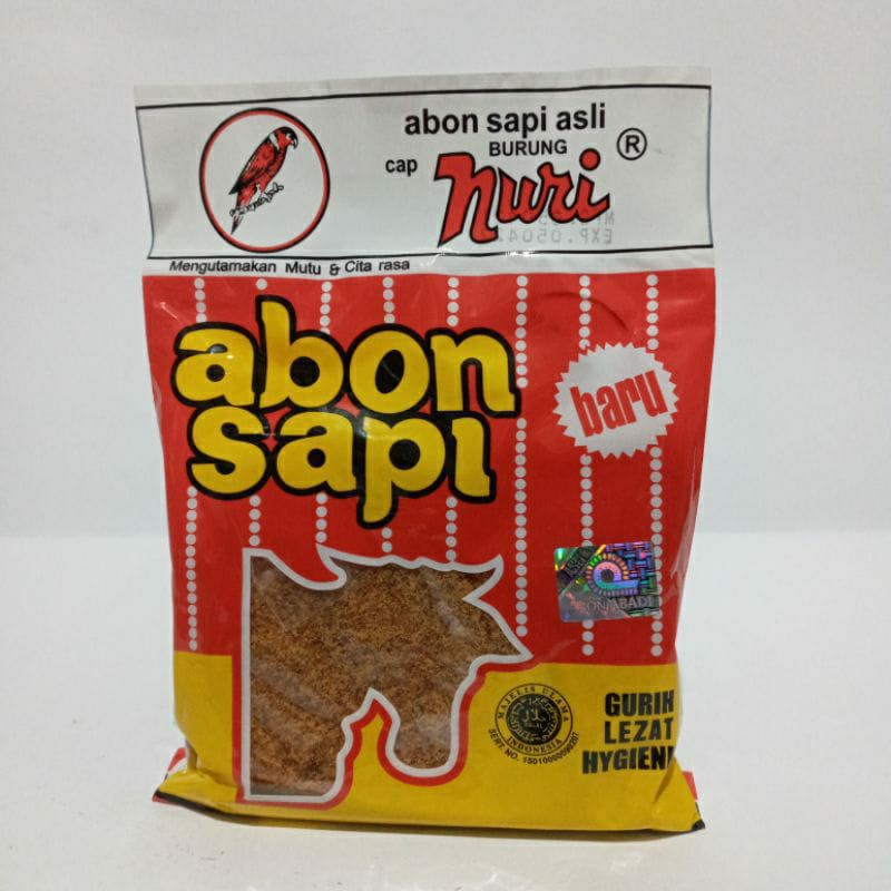 Jual Abon Sapi Cap Nuri Gram Murah Shopee Indonesia