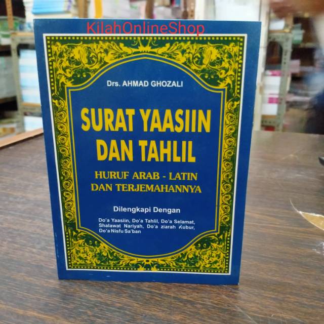 Jual Buku Surat Yasin Dan Tahlil Huruf Arab Latin Dan Terjemahannya