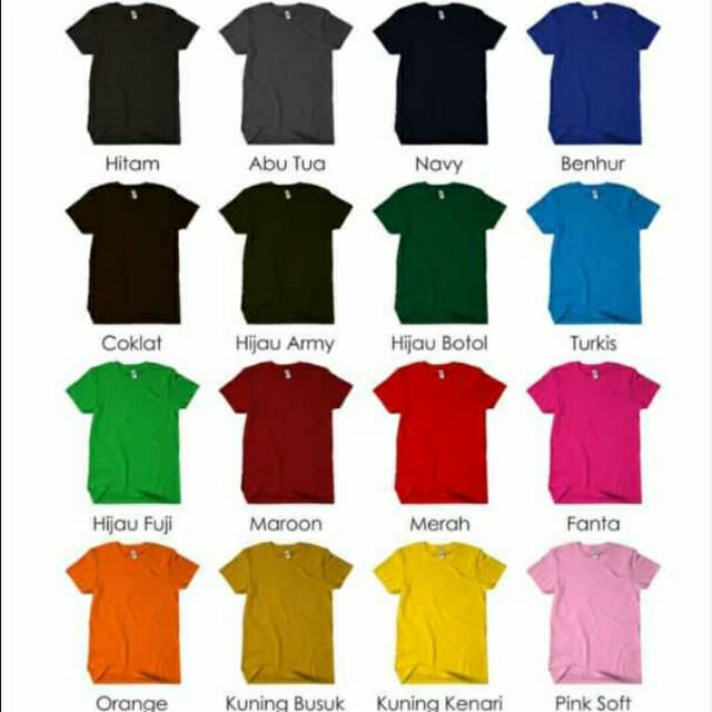 Jual Kaos Polos | Shopee Indonesia