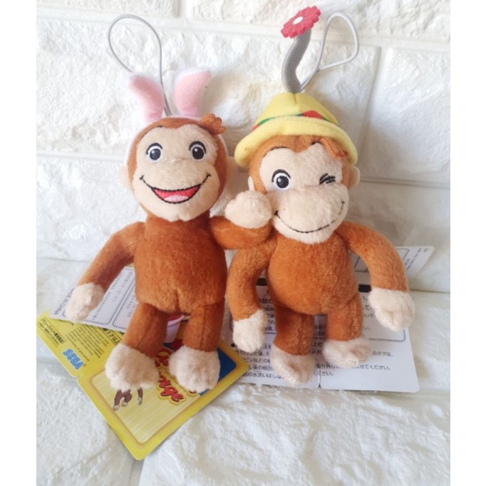 Jual Keychain Curious George Original SEGA (Ganci Monyet George ...
