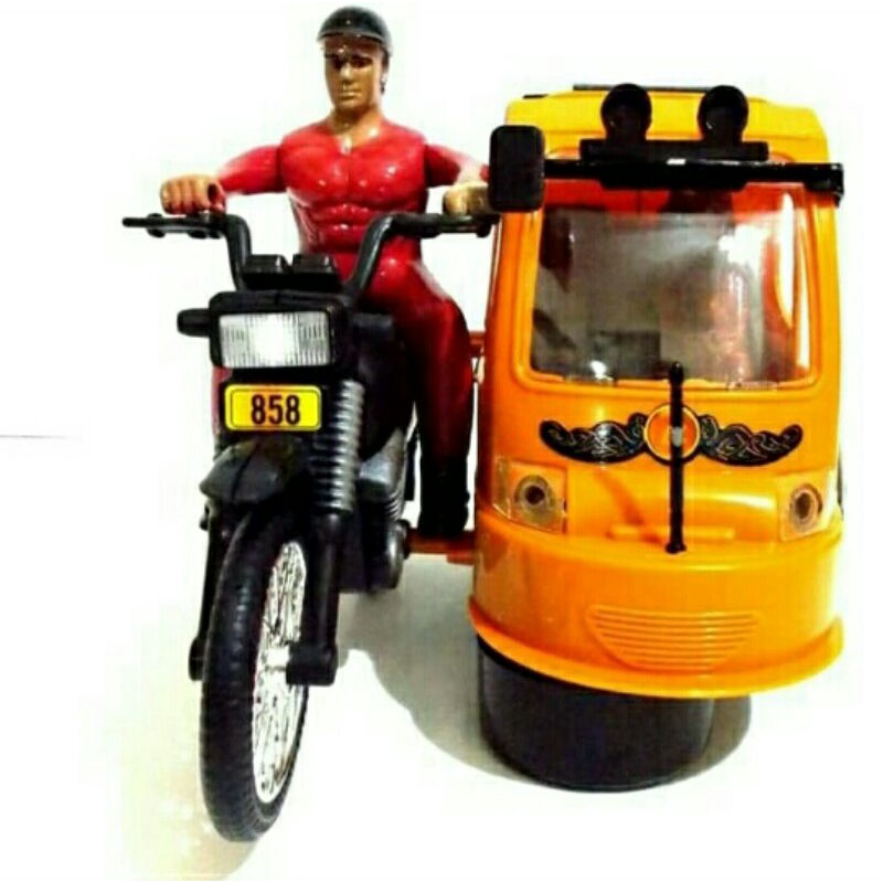 Jual Mainan anak becak motor bentor bump and go lucu | Shopee Indonesia